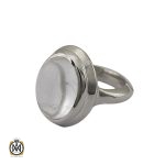 انگشتر دُر نجف مرغوب مردانه دست ساز – کد 8784