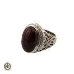 انگشتر عقیق یمن مردانه درشت و مرغوب - کد 8613