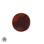 1 نگین تک عقیق قرمز خوش نقش - کد 9047