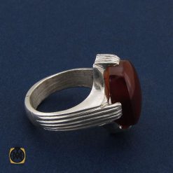 انگشتر عقیق یمن مردانه - کد 8658 انگشتر عقیق یمن مردانه - کد 8658