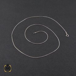 زنجیر نقره طرح امگا 50 سانتی زنانه – کد 10011 زنجیر نقره طرح امگا 50 سانتی زنانه – کد 10011