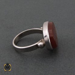 انگشتر عقیق یمن با حکاکی من قنع عز ومن طمع ذل - کد 8670 انگشتر عقیق یمن با حکاکی من قنع عز ومن طمع ذل - کد 8670