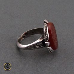 انگشتر عقیق یمن با حکاکی الابذکرالله تطمئن القلوب - کد 8674 انگشتر عقیق یمن با حکاکی الابذکرالله تطمئن القلوب - کد 8674