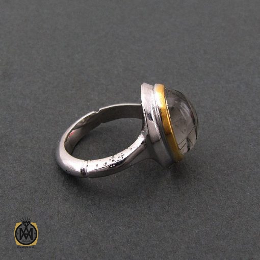 انگشتر دُر نجف مردانه - کد 8684 - تصویر 2