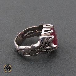انگشتر یاقوت سرخ معدنی و اصل مردانه - کد 8698 انگشتر یاقوت سرخ معدنی و اصل مردانه - کد 8698
