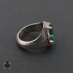 انگشتر زمرد اتیوپی اصل مردانه فاخر و ارزشمند - کد 8583 انگشتر زمرد اتیوپی اصل مردانه فاخر و ارزشمند - کد 8583