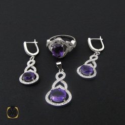 سرویس آمتیست زنانه طرح آوینا - کد 7103 سرویس آمتیست زنانه طرح آوینا - کد 7103