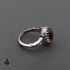 انگشتر جزع یمن مردانه اصل و معدنی - کد 8609 انگشتر جزع یمن مردانه اصل و معدنی - کد 8609