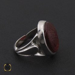 انگشتر عقیق یمن مردانه با حکاکی ومن یتق الله استاد رائف – کد 8782 انگشتر عقیق یمن مردانه با حکاکی ومن یتق الله استاد رائف – کد 8782