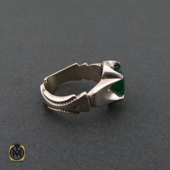 انگشتر زمرد زامبیا مردانه ارزشمند - کد 8586 انگشتر زمرد زامبیا مردانه ارزشمند - کد 8586
