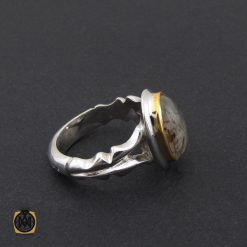 انگشتر کوارتز رُتایل مردانه دست ساز – کد 8787 انگشتر کوارتز رُتایل مردانه دست ساز – کد 8787