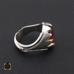 انگشتر یاقوت سرخ مردانه هنر دست استاد شرفیان – کد 8794 انگشتر یاقوت سرخ مردانه هنر دست استاد شرفیان – کد 8794