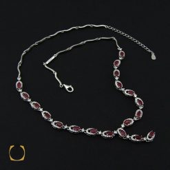 سرویس یاقوت سرخ زنانه طرح روشنا - کد 7121 سرویس یاقوت سرخ زنانه طرح روشنا - کد 7121