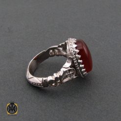 انگشتر عقیق یمن مردانه - کد 8618 انگشتر عقیق یمن مردانه - کد 8618
