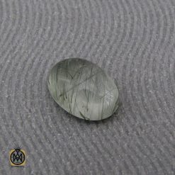 نگین تک کوارتز رُتایل خوش رنگ - کد 9054 نگین تک کوارتز رُتایل خوش رنگ - کد 9054