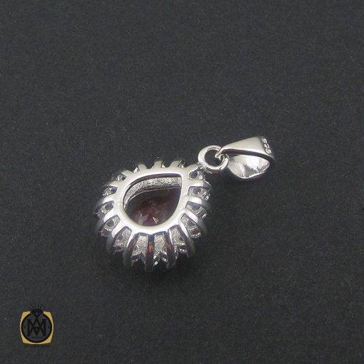 3 مدال یاقوت سرخ زنانه طرح هستی - کد 3150 - تصویر 3