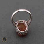 3 انگشتر عقیق یمن مردانه - کد 8608 - تصویر 3