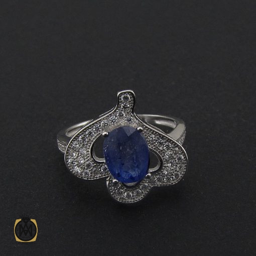 سرویس یاقوت کبود زنانه طرح گلبرگ - کد 7119 - تصویر 3