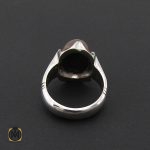 3 انگشتر عقیق باباقوری یمن مردانه - کد 8754 - تصویر 3
