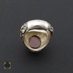 انگشتر مردانه عقیق یمن اصل نقره - کد 8756 - تصویر 3