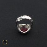 3 انگشتر یاقوت سرخ مردانه هنر دست استاد شرفیان – کد 8794 - تصویر 3