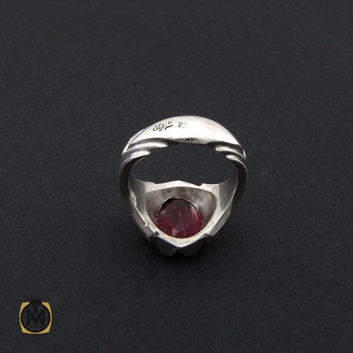 3 انگشتر یاقوت سرخ مردانه هنر دست استاد شرفیان – کد 8794 - تصویر 3