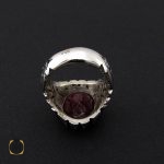 3 انگشتر یاقوت سرخ مردانه درشت دست ساز – کد 8798 - تصویر 3