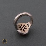 3 انگشتر عقیق یمن مردانه - کد 8615 - تصویر 3