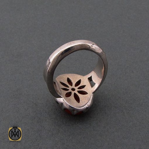 انگشتر عقیق یمن مردانه - کد 8615 - تصویر 3