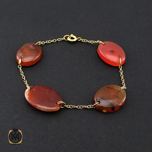 سرویس عقیق یمن زنانه طرح ملیسا - کد 7124 - تصویر 4