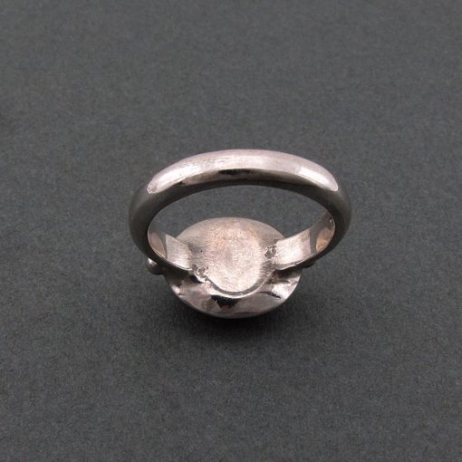 انگشتر عقیق یمن با حکاکی ومن یتق الله - کد 8676 - تصویر 5