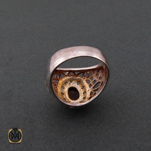 انگشتر عقیق یمن مردانه - کد 8620 - تصویر 3