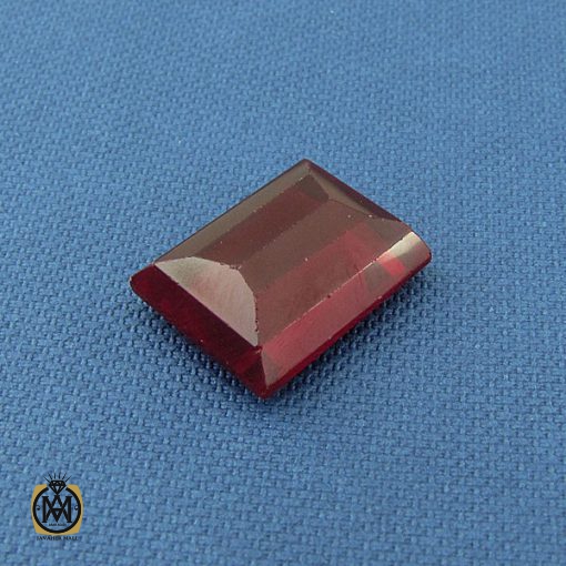 3 نگین تک یاقوت سرخ سنتاتیک درشت و خوش رنگ - کد 9041 - تصویر 3