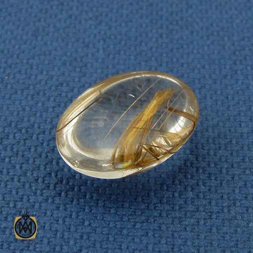 3 نگین تک کوارتز رُتایل خوش رنگ - کد 9055 - تصویر 3