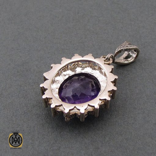 مدال آمتیست و مارکازیت زنانه طرح کیمیا - کد 3142 - تصویر 3