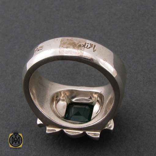 انگشتر زمرد زامبیا فاخر و ارزشمند - کد 8623 - تصویر 3