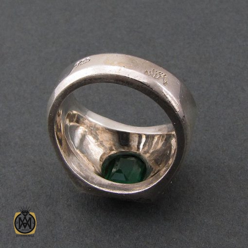 انگشتر زمرد زامبیا خوش رنگ و فاخر - کد 8624 - تصویر 3