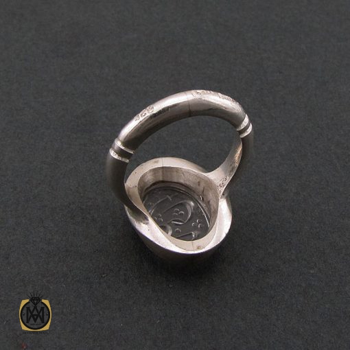 4 انگشتر در نجف با حکاکی یا علی استاد رائف - کد 8593 - تصویر 4