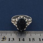 4 انگشتر حدید سینی مردانه با حکاکی الله و پنج تن - کد 8657 - تصویر 4