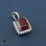 4 سرویس یاقوت سرخ زنانه طرح ماهک - کد 7118 - تصویر 5