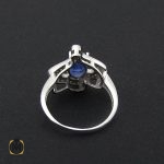 4 سرویس یاقوت کبود زنانه طرح گلبرگ - کد 7119 - تصویر 4