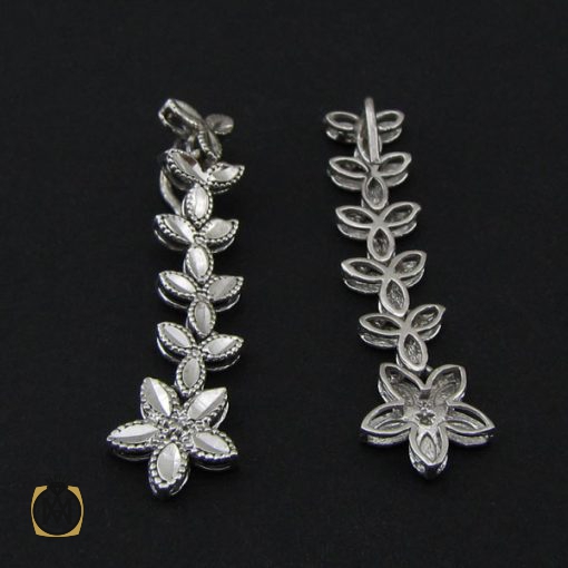 سرویس نقره زنانه طرح ملکه لوکس - 7129 - تصویر 5