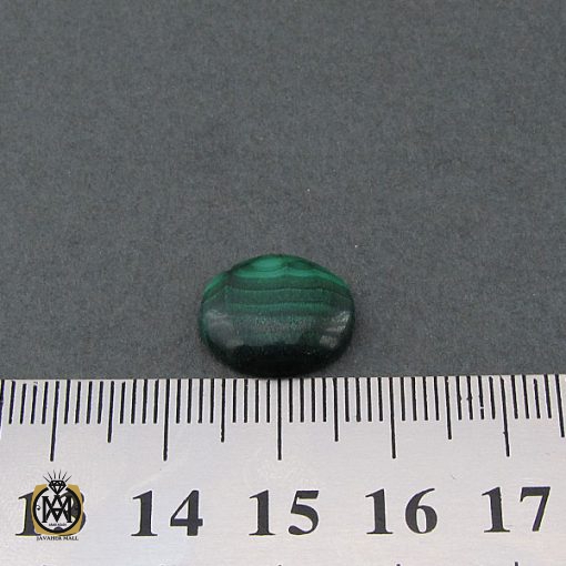 نگین تک مالاکیت خوش رنگ - کد 9032 - تصویر 4