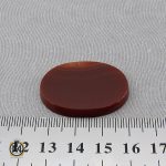 نگین تک عقیق قرمز درشت – کد 9048 - تصویر 4