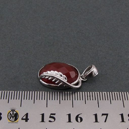 مدال نقره زنانه طرح شیدا - کد 3141 - تصویر 4