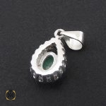 سرویس زمرد اصل زنانه طرح شادان - کد 7110 - تصویر 5