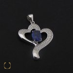 5 سرویس یاقوت کبود زنانه طرح گلبرگ - کد 7119 - تصویر 5