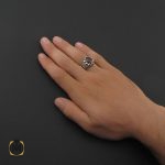 5 انگشتر یاقوت سرخ خوش رنگ مردانه - کد 8743 - تصویر 5