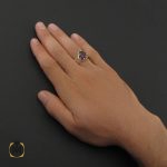 5 انگشتر یاقوت سرخ خوش رنگ مردانه دست ساز - کد 8744 - تصویر 5