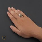 5 انگشتر کوارتز رُتایل مردانه دست ساز – کد 8787 - تصویر 5